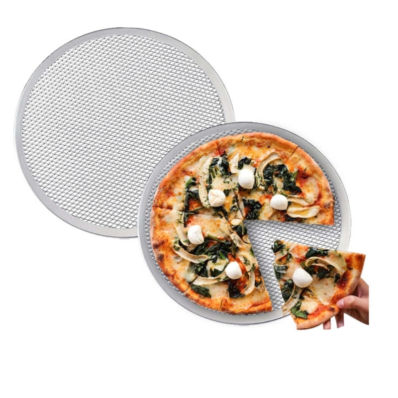 Kitchen Baking Center - 547F Aluminum Pizza Screen with Open