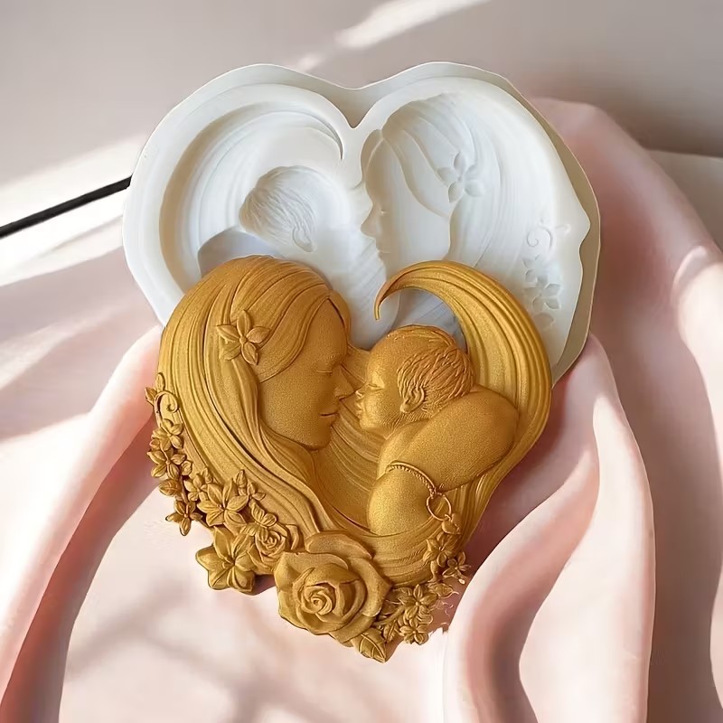 Kitchen Baking Gadgets - 1pc diy silicone cake mold with