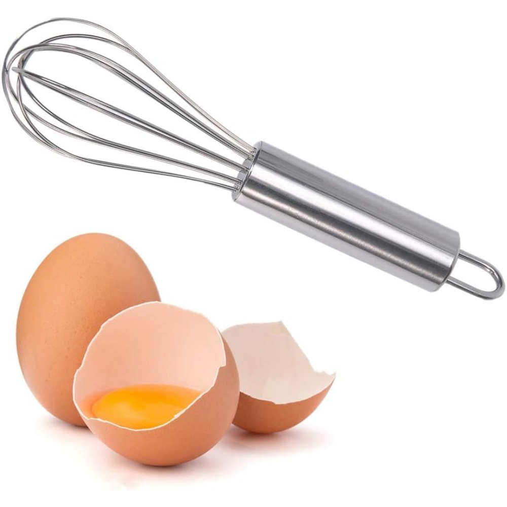 Kitchen Baking Containers - Stainless Steel Mini Whisk 6 Inch