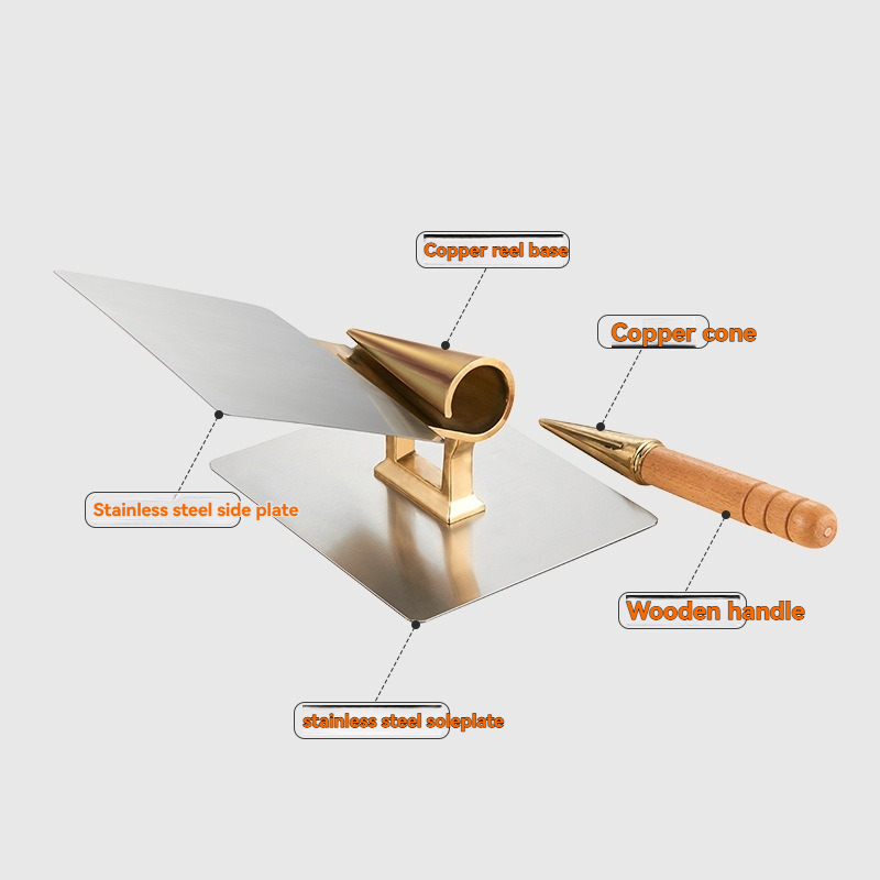 Commercial Kitchen For Baking - Professional Copper Cone Tool, Large Size