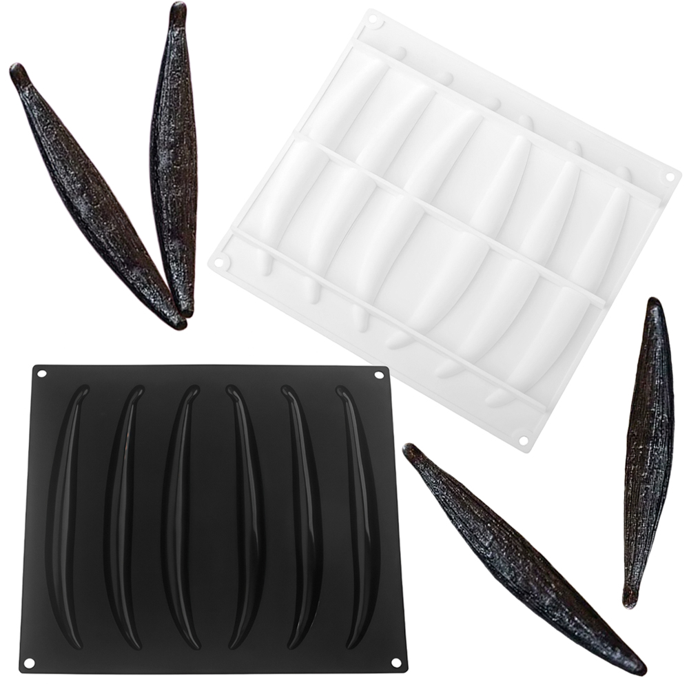 Kitchen Baking Gadgets - 1 or 6 or 10-Cell Vanilla