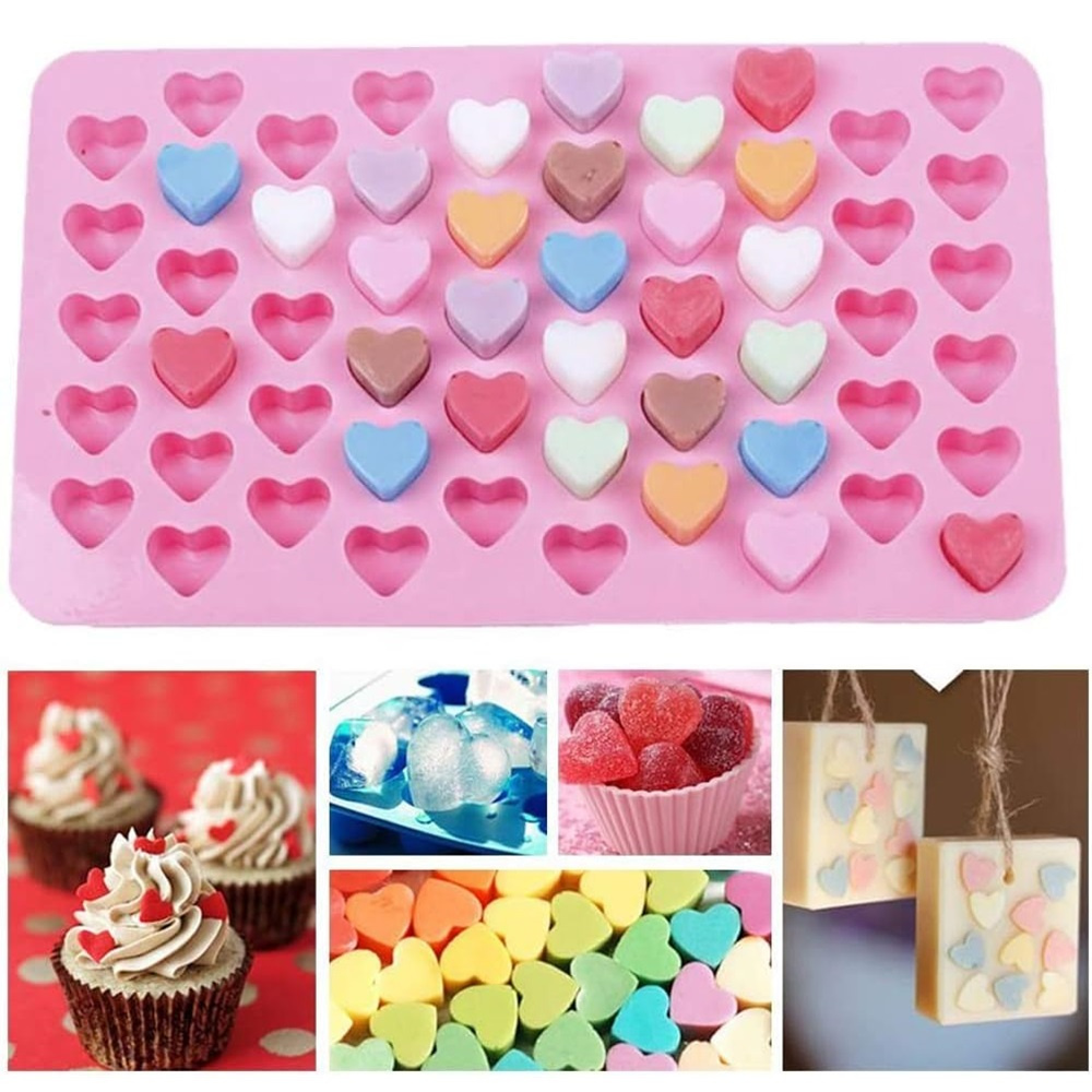 7Pcs Candy Silicone Moulds wit - Kitchen Baking Molds review and price