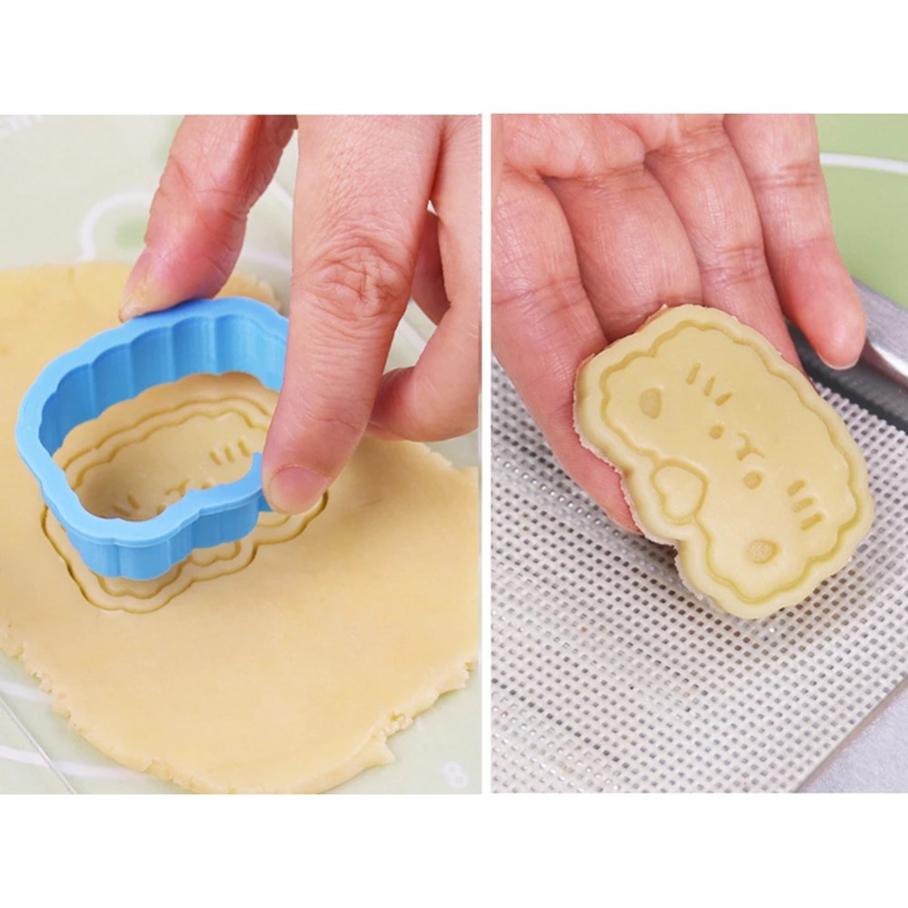 Cookie Mold Stamp Cartoon Saus - Kitchen Baking Molds review and price