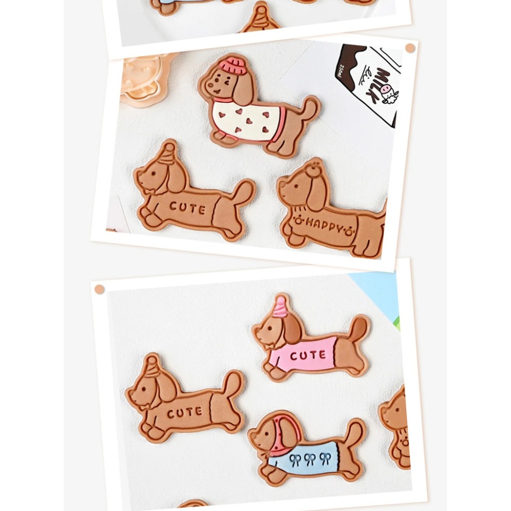 Cookie Mold Stamp Cartoon Saus - Kitchen Baking Molds review and price