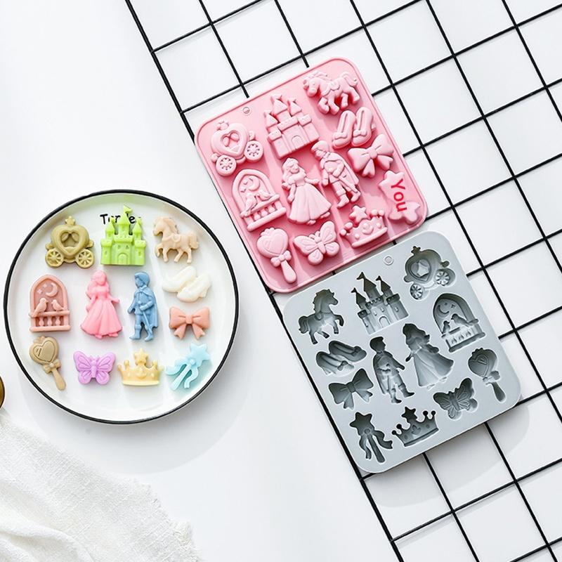 12 Cavity Prince, Princess Sil - Kitchen Baking Molds review and price