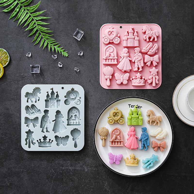 12 Cavity Prince, Princess Sil - Kitchen Baking Molds review and price