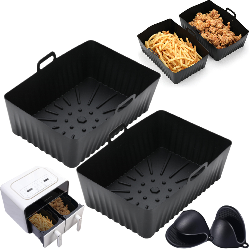 Silicone Air Fryer Liners Non- - Kitchen Baking Zone review and price