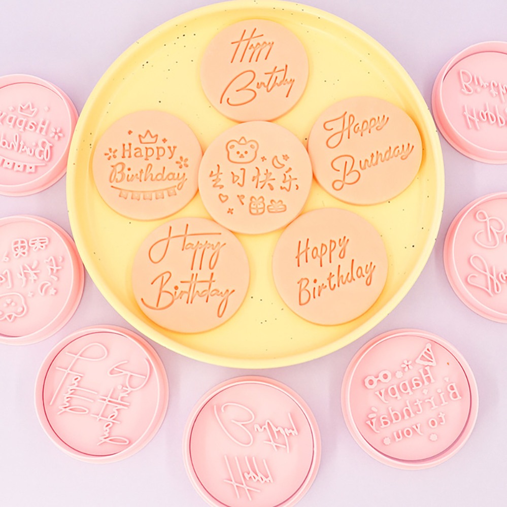 Happy Birthday Cookie Cutters  - Kitchen Baking Molds review and price