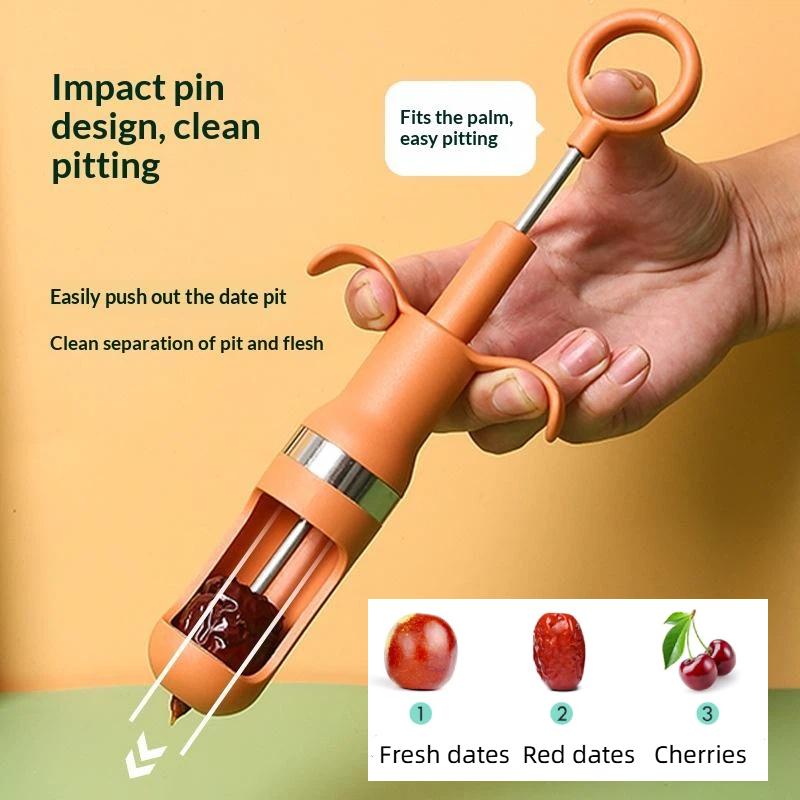 One-Second Cherry Pitter Stain - Kitchen Baking Gadgets review and price