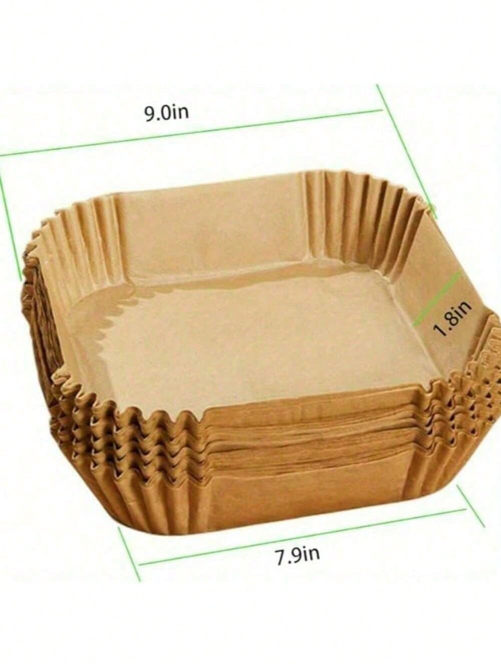100/50pcs Disposable Square &  - Kitchen Baking Containers review and price