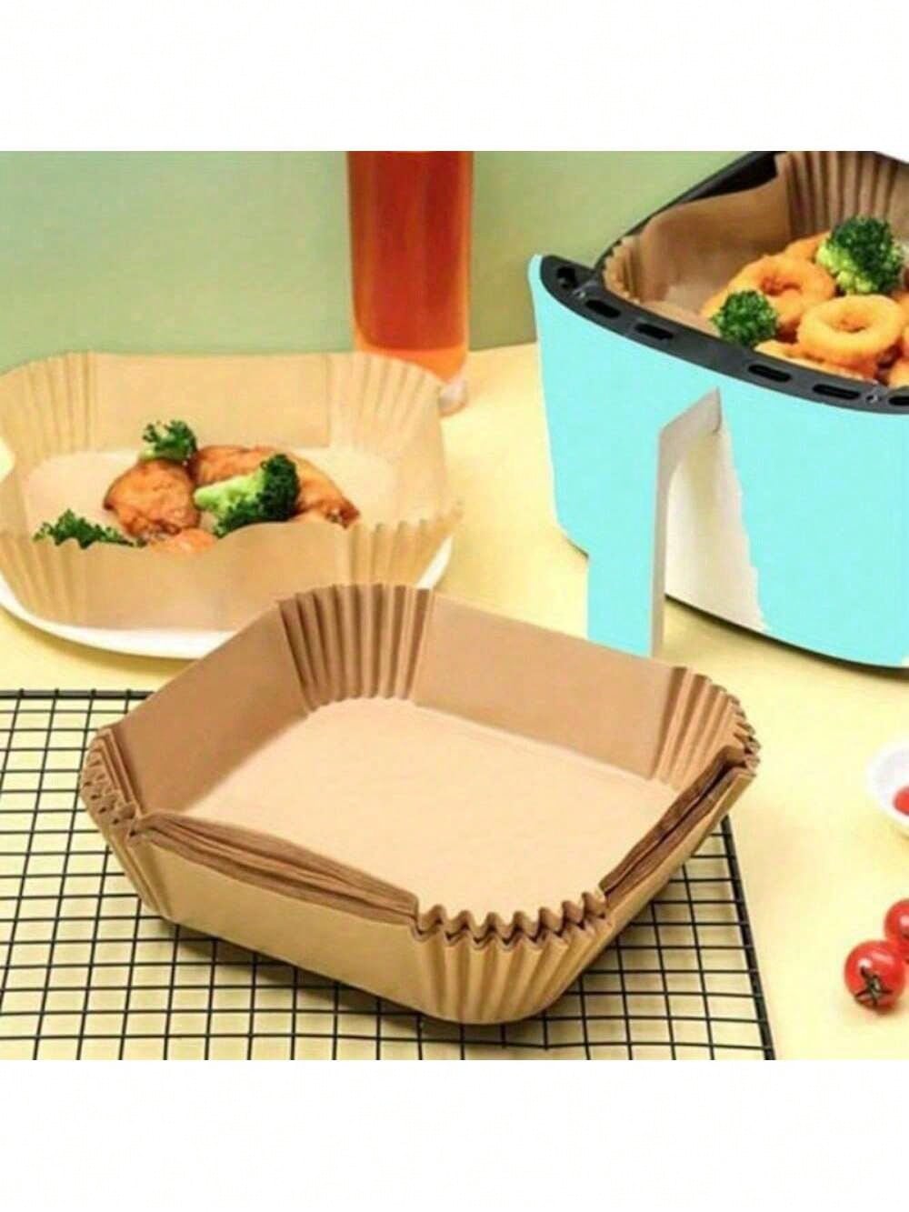 100/50pcs Disposable Square &  - Kitchen Baking Containers review and price