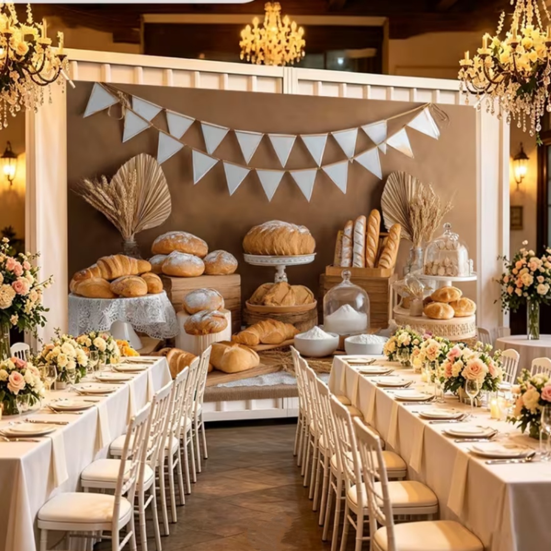 Baking Bread Food Theme Party  - Kitchen Baking Background review and price
