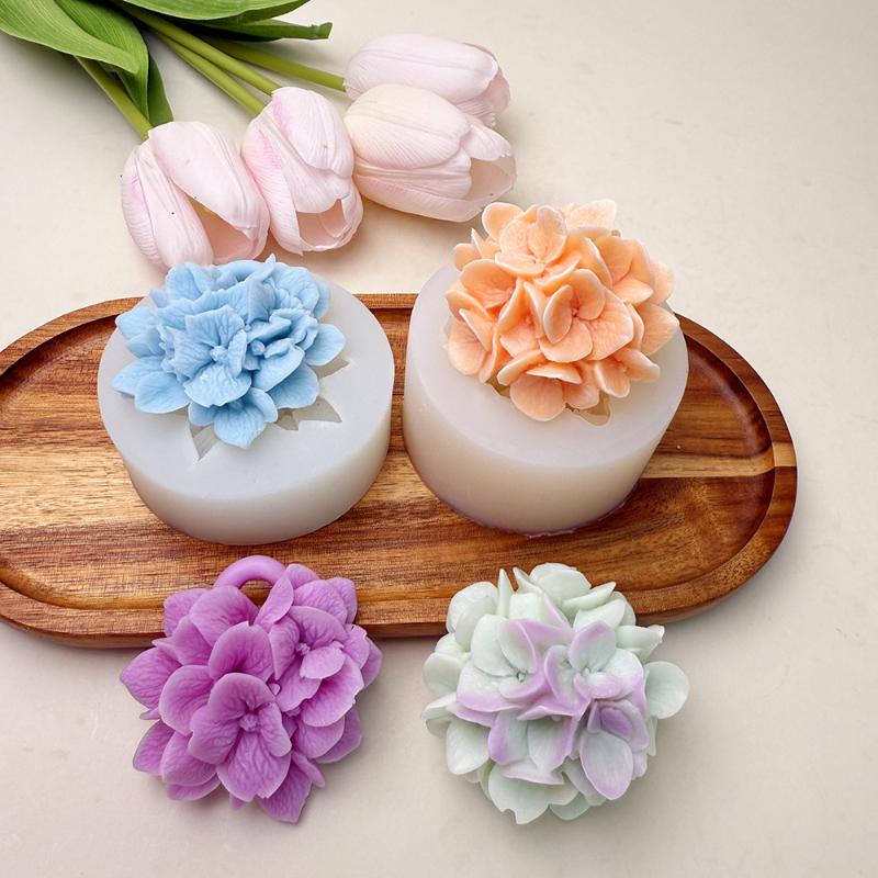 ●Hydrangea Flower Silicone Mol - Kitchen Baking Gadgets review and price