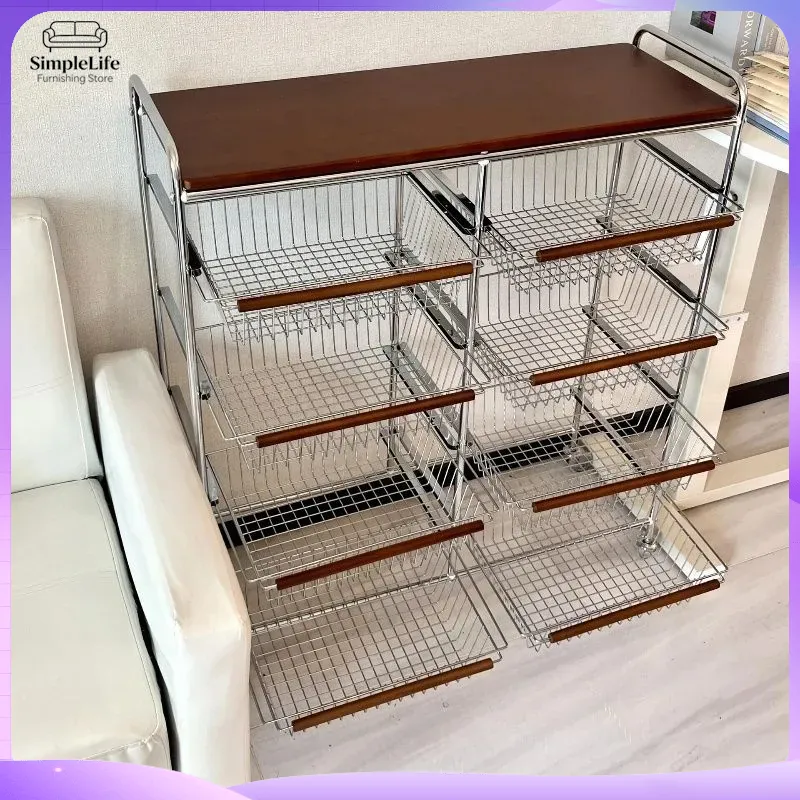 Retro Kitchen Cart with Wheels - Kitchen Baking Cart review and price