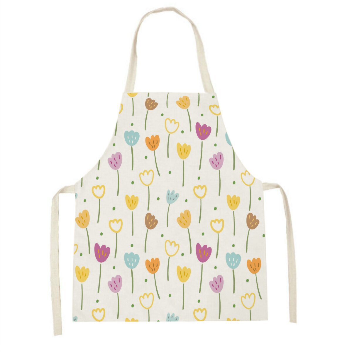 Pink tulip kitchen apron Clean - Baking Kitchen For Kids review and price