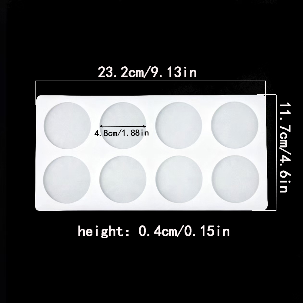 8-cavity cylindrical sugar fli - Kitchen Baking Molds review and price