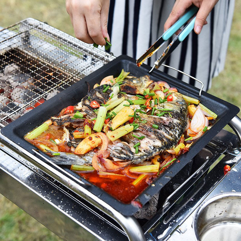 Outdoors Thick Square Grill Pa - Kitchen Baking Containers review and price