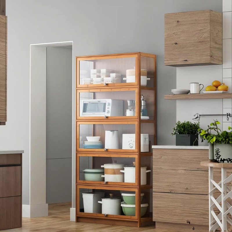 Kitchen cart mango wood adjust - Kitchen Baking Cart review and price