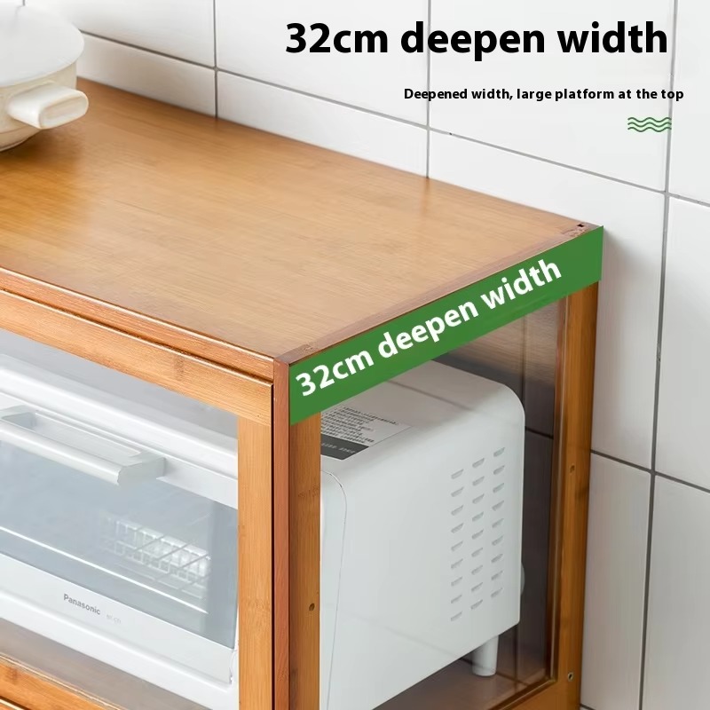 Kitchen cart mango wood adjust - Kitchen Baking Cart review and price