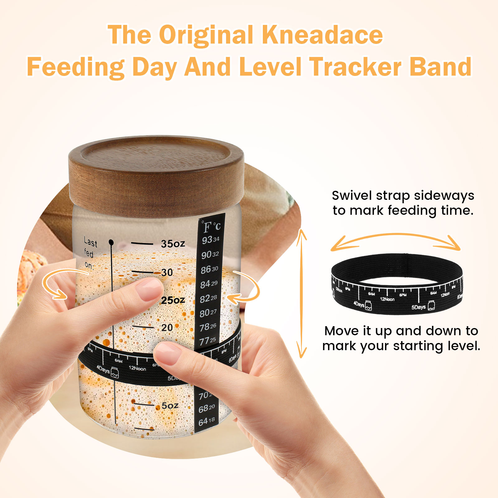 Sourdough Starter Jar Kit 1000 - Kitchen Baking Containers review and price