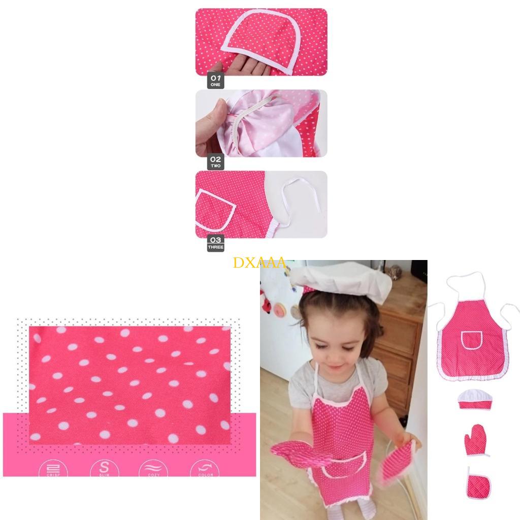 DXAA Child Cooking Apron Chef' - Kitchen Kids Baking Set review and price