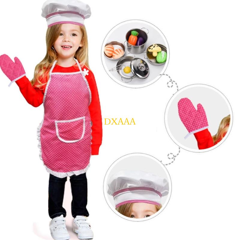 DXAA Child Cooking Apron Chef' - Kitchen Kids Baking Set review and price