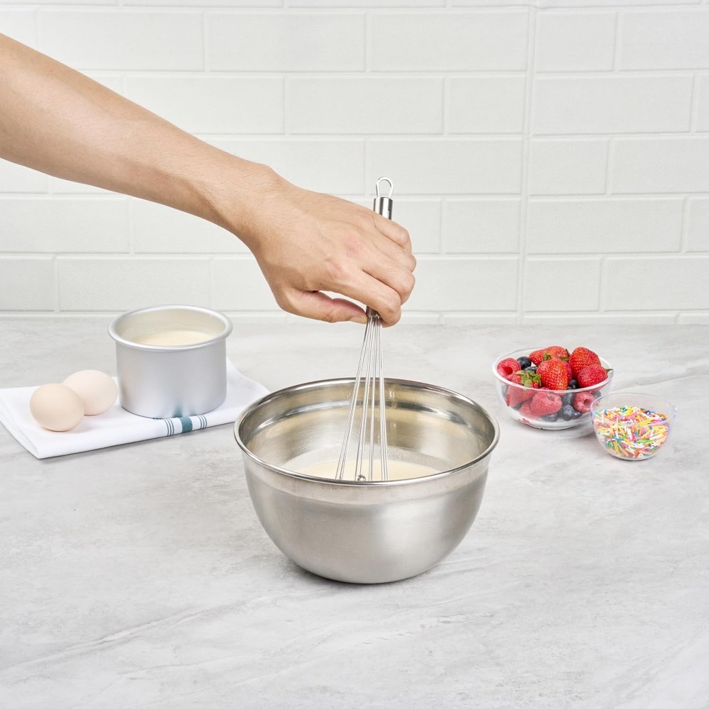 Stainless Steel Manual Egg Bea - Kitchen Baking Necessities review and price