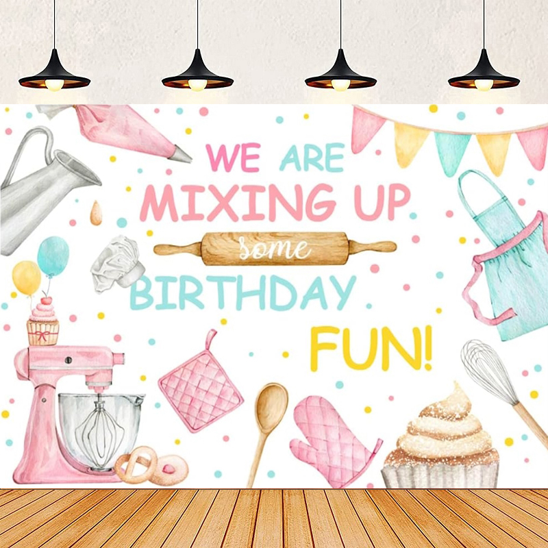 Pink Baking Dessert Cooking Ha - Kitchen Baking Background review and price