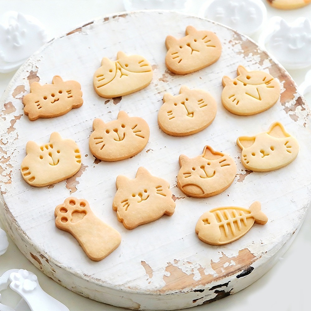 Cute Kitten DIY Stamp Cookie C - Kitchen Baking Molds review and price
