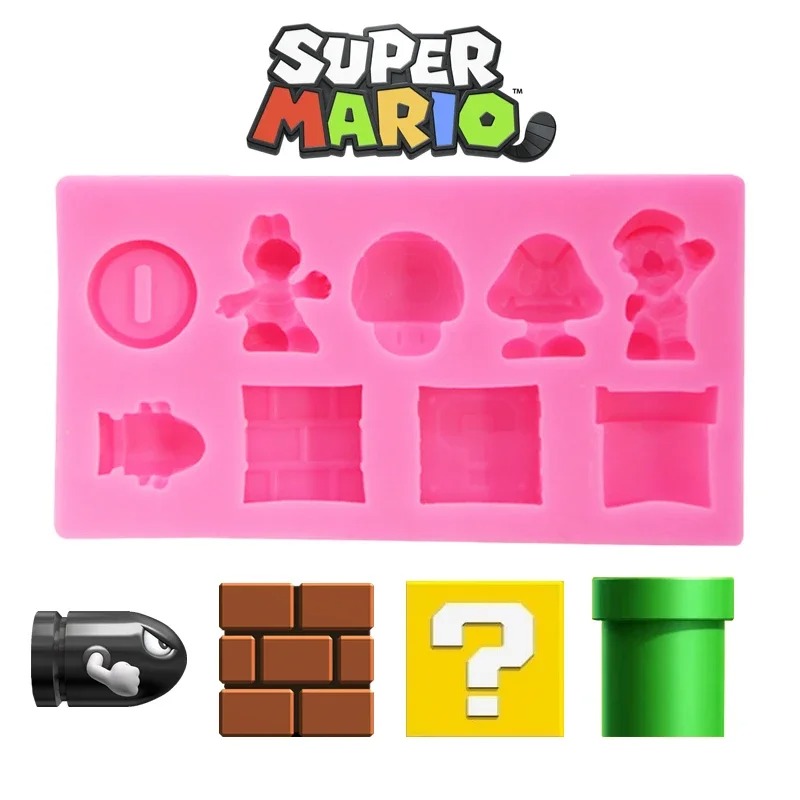 3D Super Mario Bros Cake Mold  - Kitchen Baking Gadgets review and price