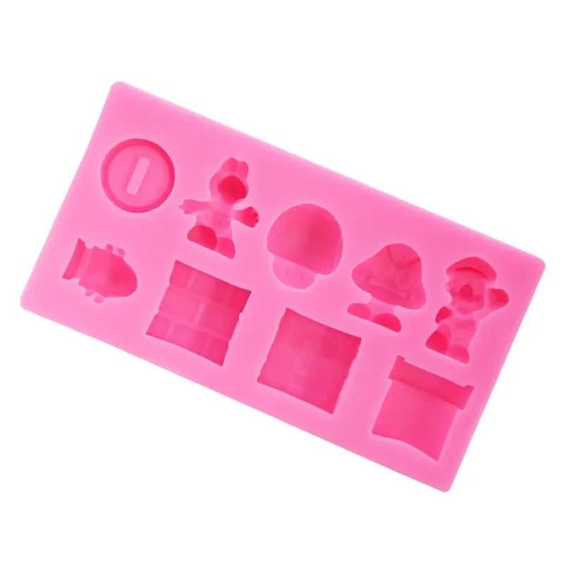 3D Super Mario Bros Cake Mold  - Kitchen Baking Gadgets review and price
