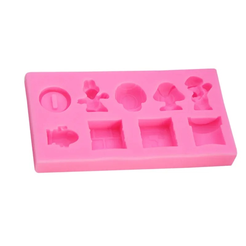 3D Super Mario Bros Cake Mold  - Kitchen Baking Gadgets review and price
