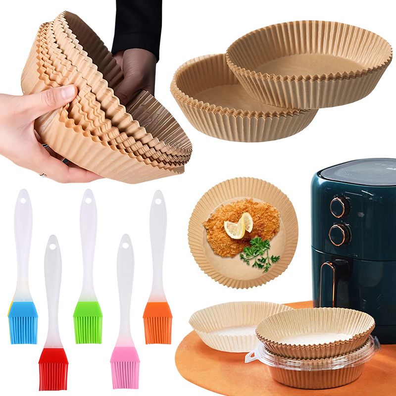 50/100PCS Air Fryer Paper Plat - Kitchen Baking Gadgets review and price