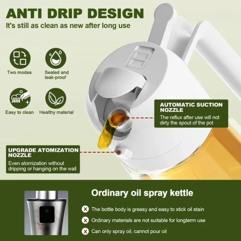 2in1 470ml Plastic Spray Oil S - Baking In Kitchen review and price