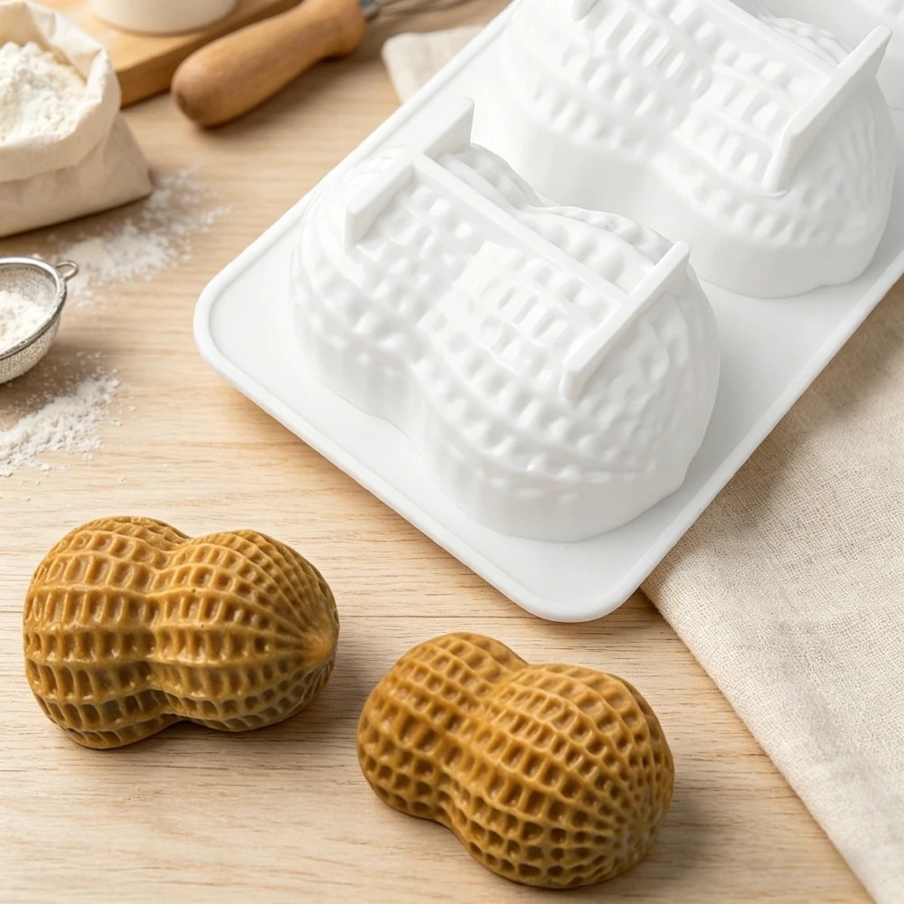 Peanut Design Silicone Chocola - Kitchen Baking Gadgets review and price