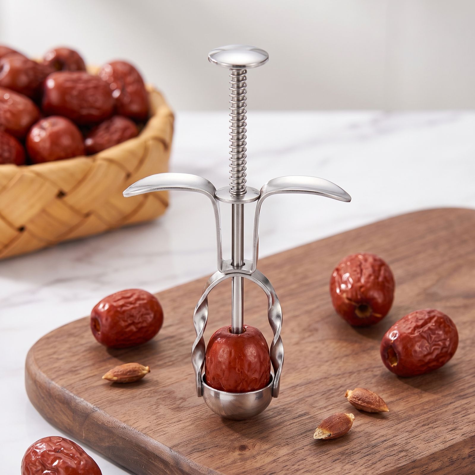 Stainless Steel Red Date Pitte - Kitchen Baking Gadgets review and price