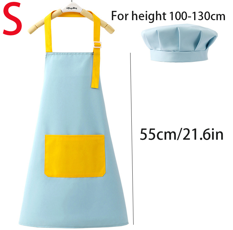 Kids Apron and Chef Hat Set Ad - Kitchen Kids Baking Set review and price