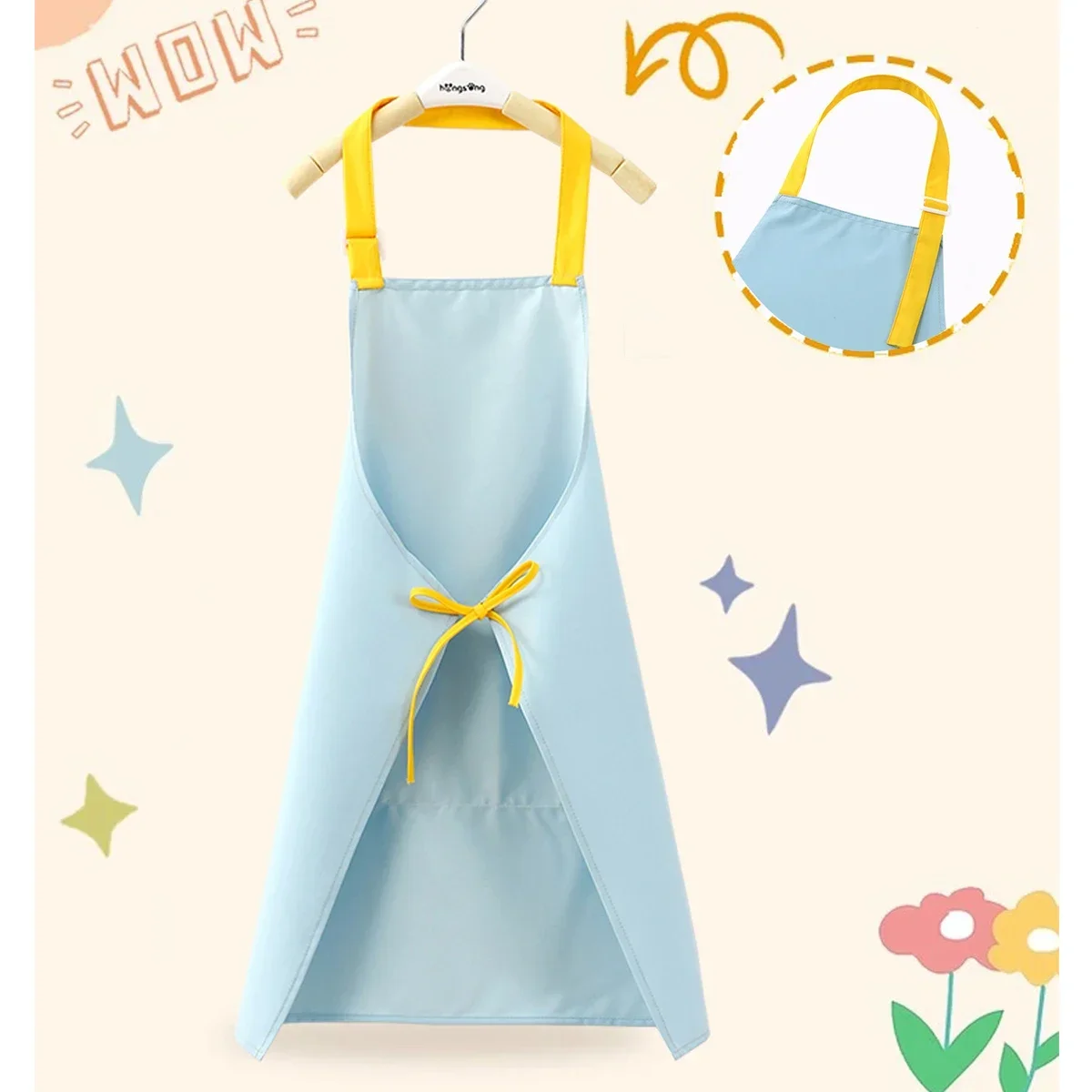 Kids Apron and Chef Hat Set Ad - Kitchen Kids Baking Set review and price