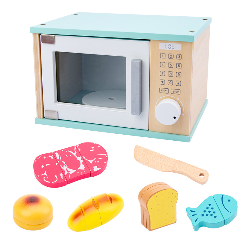 Wooden Pretend Kitchen Playset - Kitchen Kids Baking Set review and price