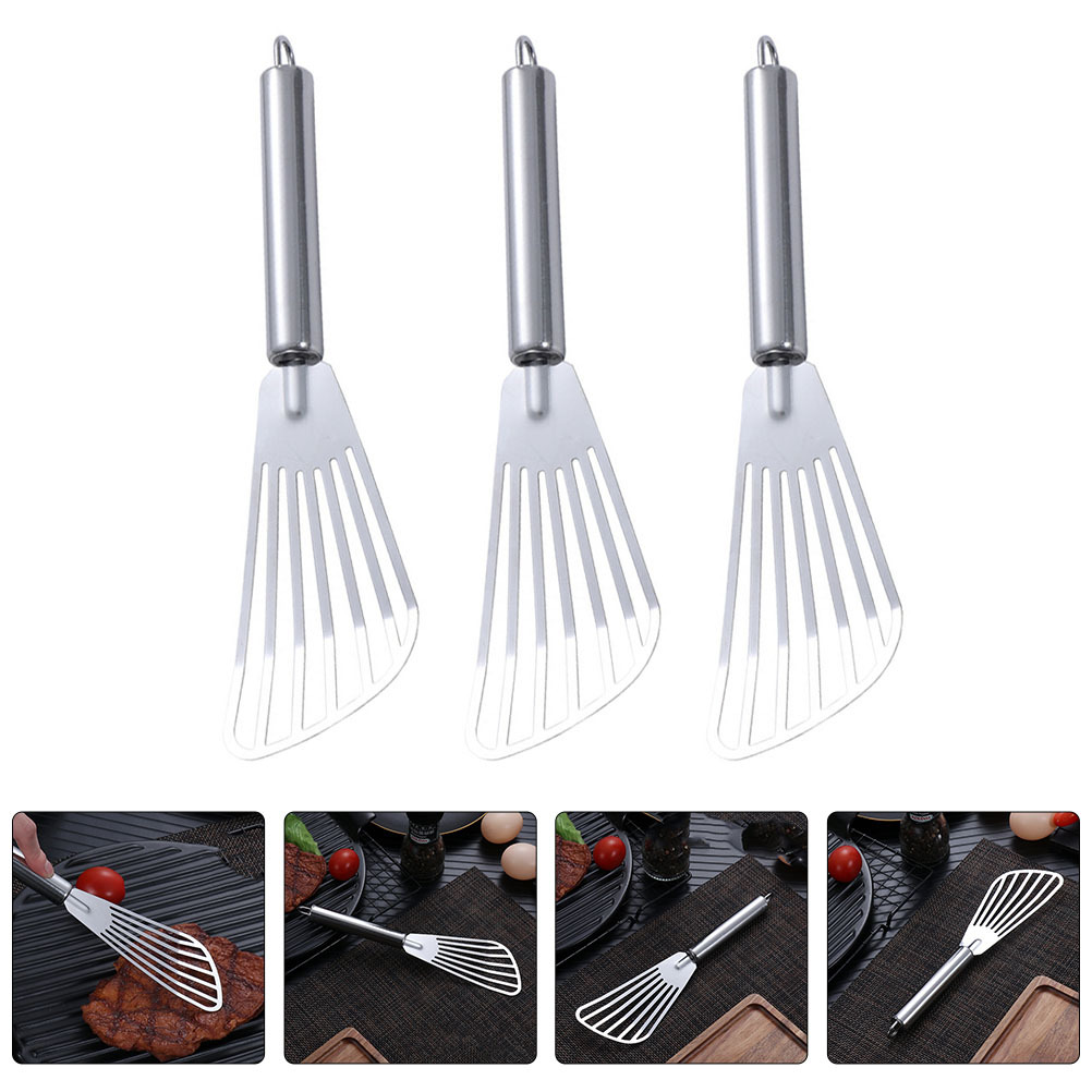 3pcs Stainless Steel Spatula F - Kitchen Baking Gadgets review and price