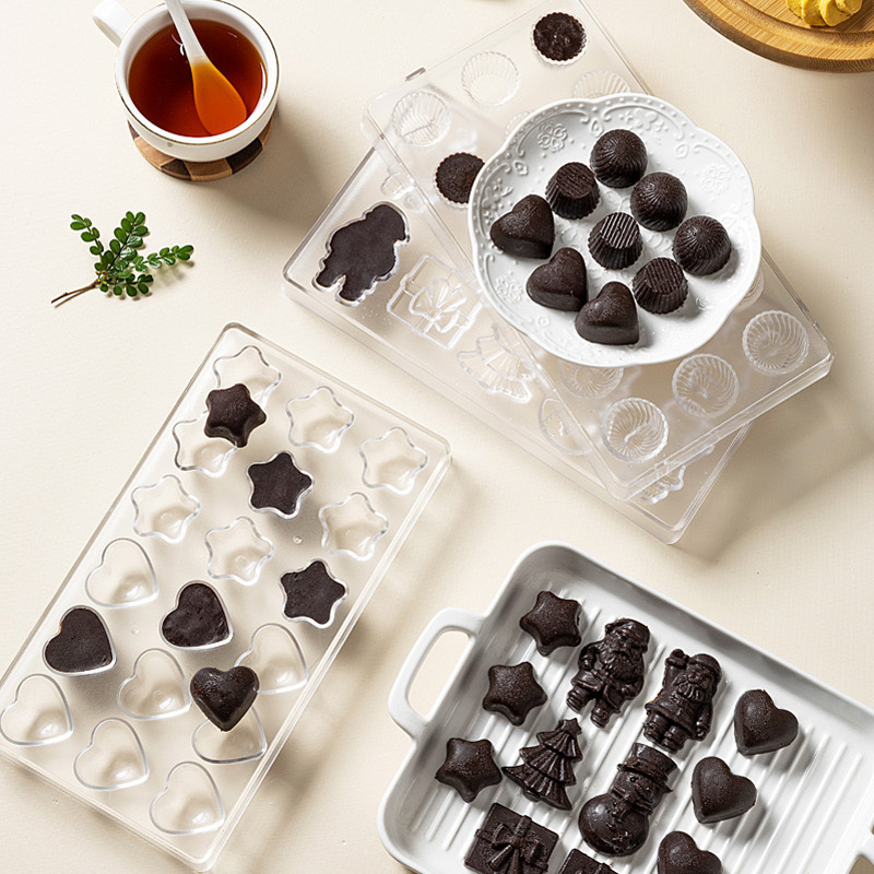Plastic Chocolate Molds PS Tra - Kitchen Baking Molds review and price