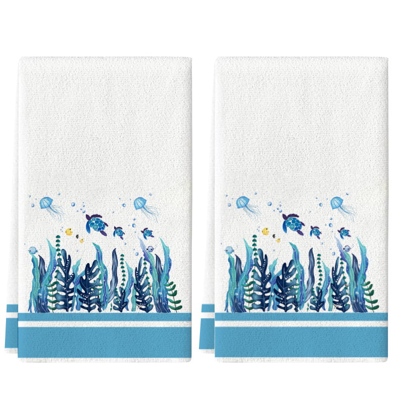2Pcs, Blue-Edged Sea Turtle Je - Kitchen Baking Necessities review and price