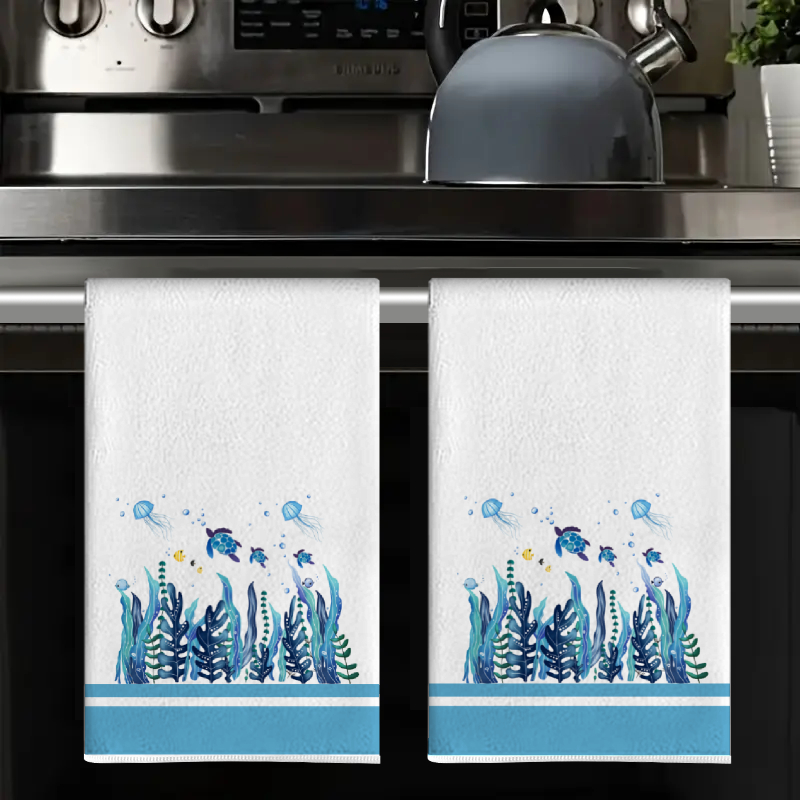 2Pcs, Blue-Edged Sea Turtle Je - Kitchen Baking Necessities review and price