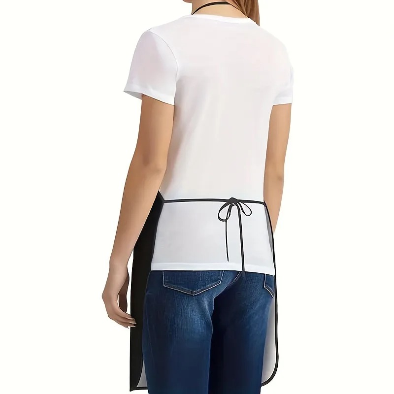 1pc 2D Printed Creative Apron  - Kitchen Baking Background review and price