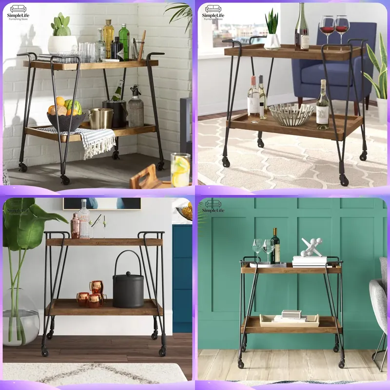 Kitchen Trolley with Wheels Ro - Kitchen Baking Cart review and price