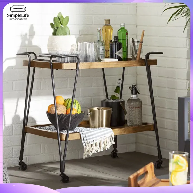 Kitchen Trolley with Wheels Ro - Kitchen Baking Cart review and price