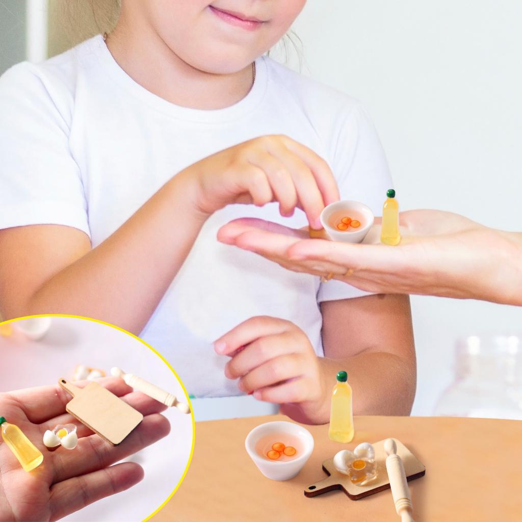 Miniature Kitchen Dollhouse Br - Kitchen Kids Baking Set review and price